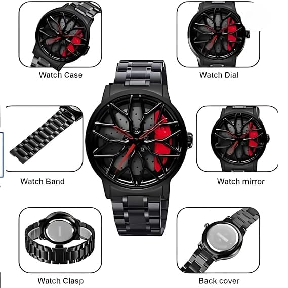 Men's Gyro Wheel Watch
